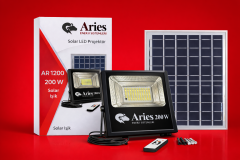 200W  Güneş Enerjili Paneli Ayrı Profesyonel Projektör