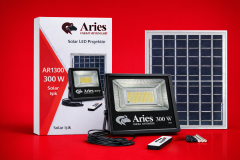 300W  Güneş Enerjili Paneli Ayrı Profesyonel Projektör