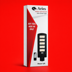 400W Güneş Enerjili Profesyonel Sokak Aydınlatma