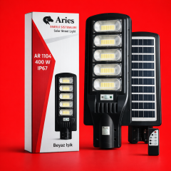 400W Güneş Enerjili Profesyonel Sokak Aydınlatma