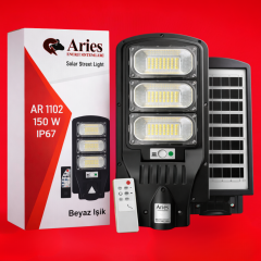 150W Güneş Enerjili Profesyonel Sokak Aydınlatma