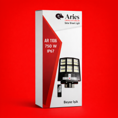 750W Güneş Enerjili Profesyonel Sokak Aydınlatma