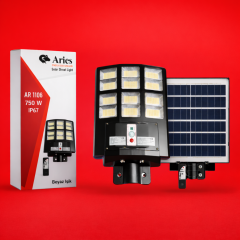 750W Güneş Enerjili Profesyonel Sokak Aydınlatma