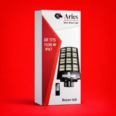 1500W Güneş Enerjili Profesyonel Sokak Aydınlatma