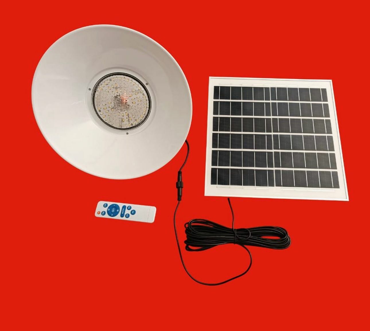 300W GÜNEŞ ENERJİLİ PANELİ AYRI PROFESYONEL ARMATÜR