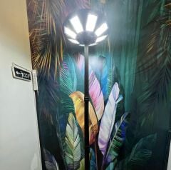 1000W 360 DERECE GÜNEŞ ENERJİLİ 3M DİREKLİ YÜKSEK AYDINLATMA ARMATÜRÜ