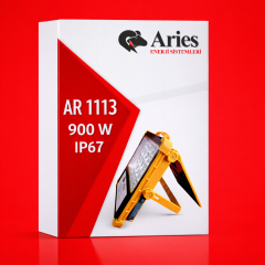 GÜNEŞ ENERJİLİ PROFESYONEL 900W PROJEKTÖR