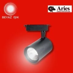 LED RAY SPOT SİYAH KASA BEYAZ IŞIK