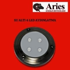 ARİES MARİN LİGHTİNG SU ALTI 4 LED AYDINLATMA