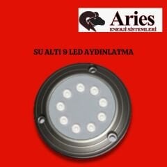 ARİES MARİN LİGHTİNG SU ALTI 9 LED AYDINLATMA