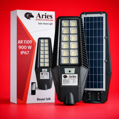 900W GÜNEŞ ENERJİLİ PROFESYONEL SOKAK AYDINLATMA