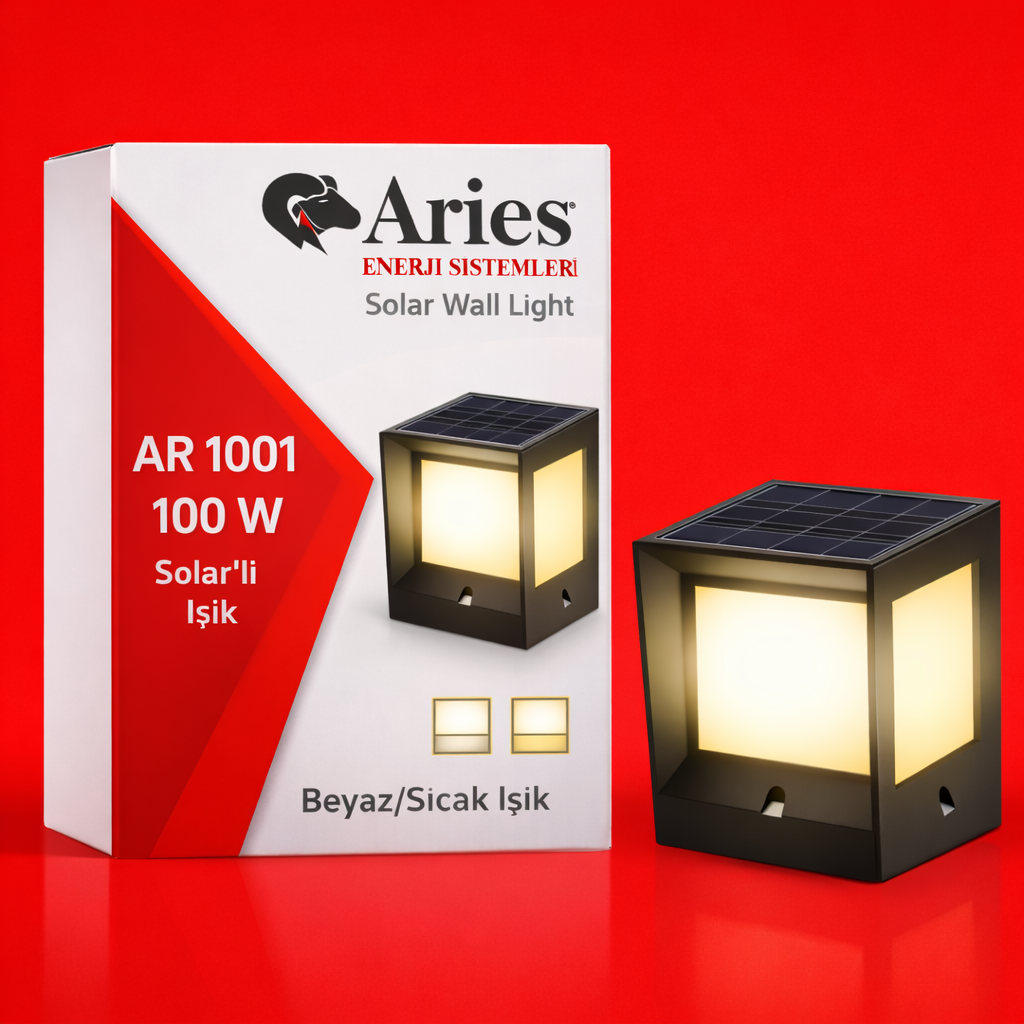 GÜNEŞ ENERJİLİ 100W KÜP SET ÜSTÜ