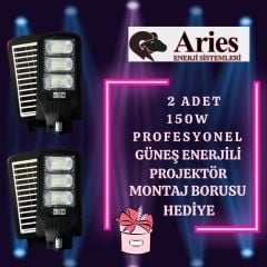 GÜNEŞ ENERJİLİ ARİES MARKA 2 ADET 150W KAMPANYASI