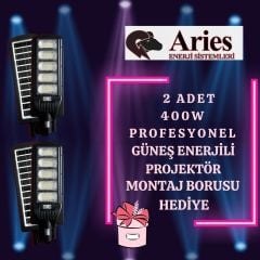 GÜNEŞ ENERJİLİ ARİES MARKA 2 ADET 400W KAMPANYASI