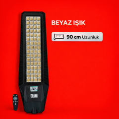 2000W Beyaz Işık Güneş Enerjili Profesyonel Sokak Aydınlatma