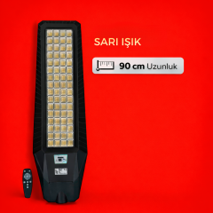 2000W Sarı Işık Güneş Enerjili Profesyonel Sokak Aydınlatma