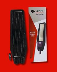 2000W Sarı Işık Güneş Enerjili Profesyonel Sokak Aydınlatma