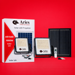 1000W GÜNEŞ ENERJİLİ PANELİ AYRI PROFESYONEL ARMATÜR