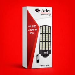 Ultra Profesyonel 2500W Güneş Enerjili Sokak Aydınlatması