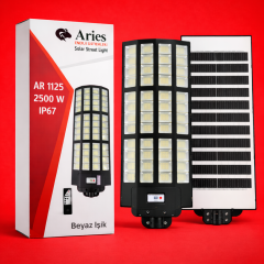 Ultra Profesyonel 2500W Güneş Enerjili Sokak Aydınlatması